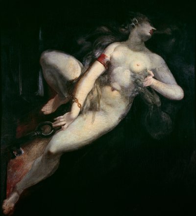 死によって追求された罪 作： Johann Heinrich Füssli